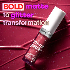 Mega Glitter Shimmer Liquid Lipstick | Pink Future