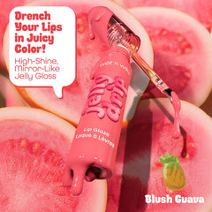 Jelly Drip Lip Glaze | Blush Guava
