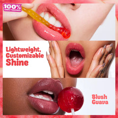 Jelly Drip Lip Glaze | Blush Guava