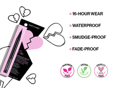 Breakup Proof Waterproof Liquid Eyeliner | Black