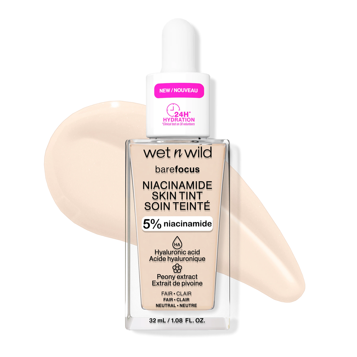 Bare Focus Niacinamide Skin Tint | Fair
