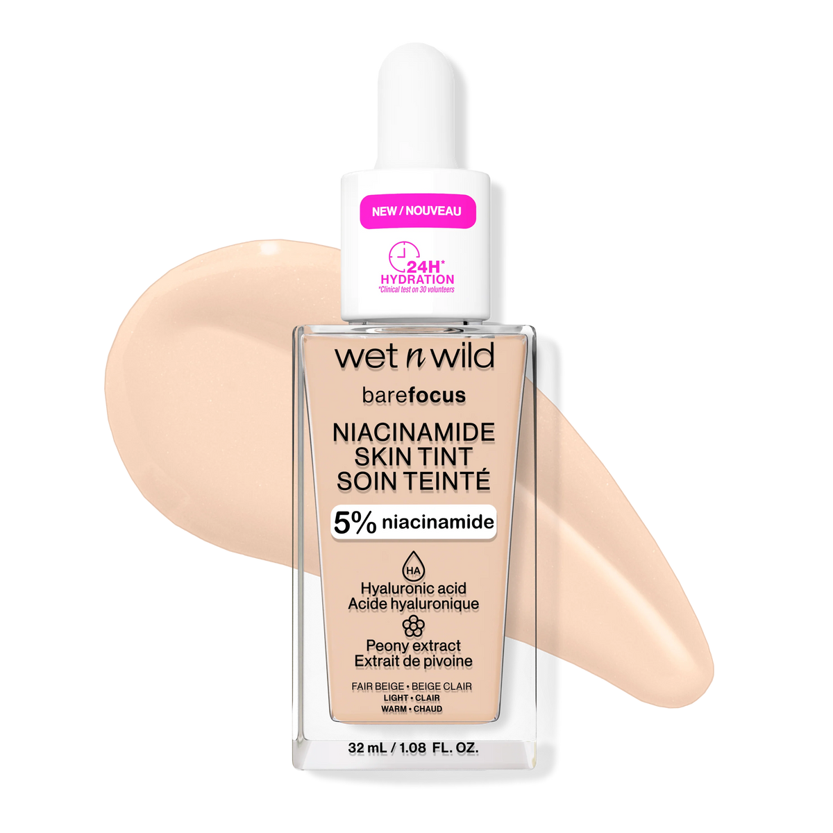 Bare Focus Niacinamide Skin Tint | Fair Beige