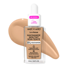 Bare Focus Niacinamide Skin Tint | Amber Beige