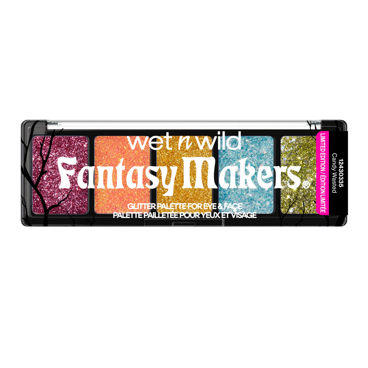 GLITTER PALETTE FOR EYE & FACE | CANDY WASTED