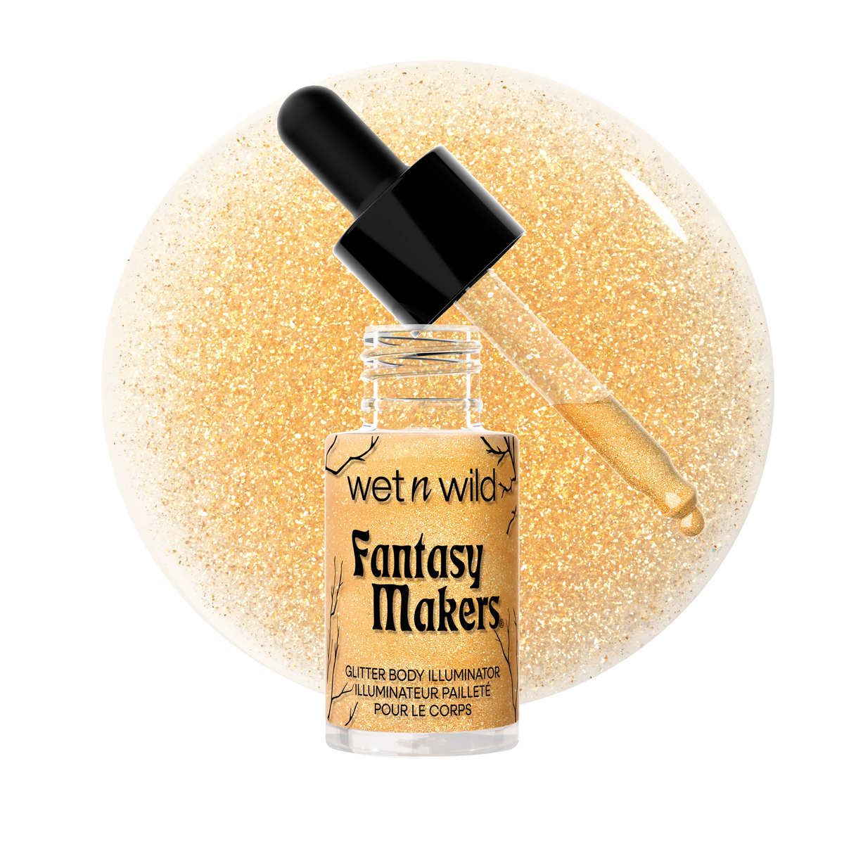 GLITTER BODY ILLUMINATOR | FOUNTAIN OF GOLD