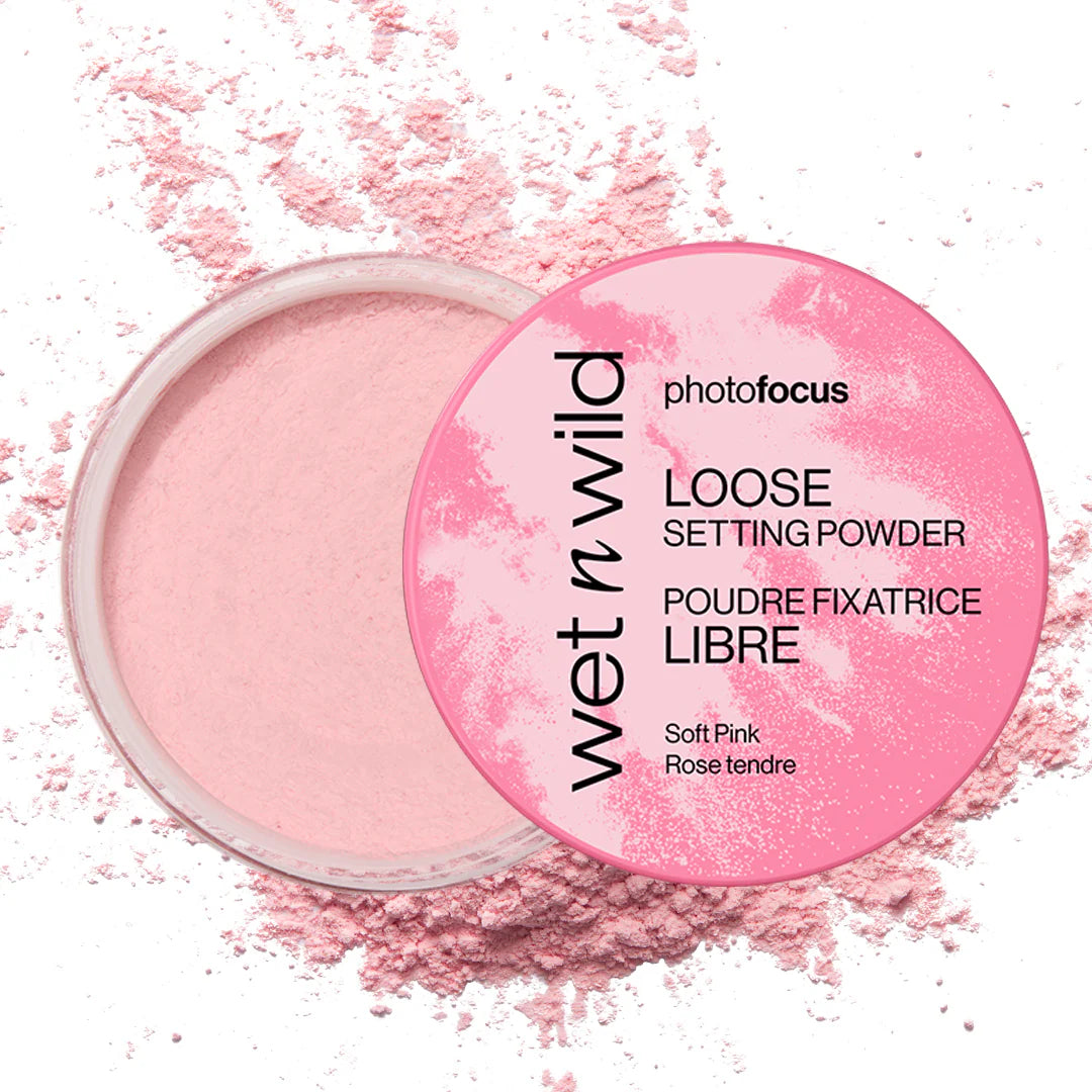 Photo Focus Loose Setting Powder | Soft Pink